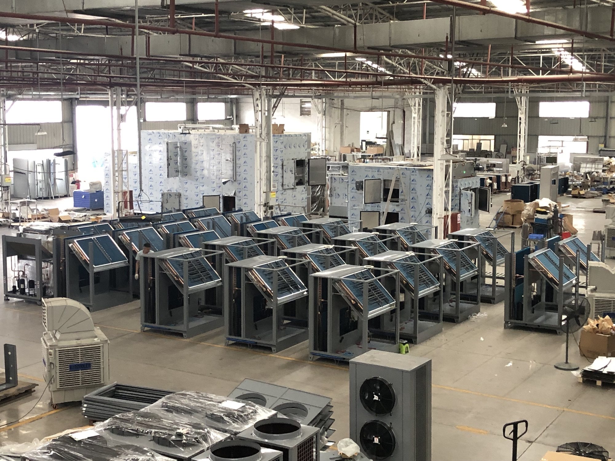 HPDRYER production workshop for food processing solutions